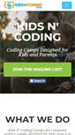 Mobile Screenshot of kidsncoding.com